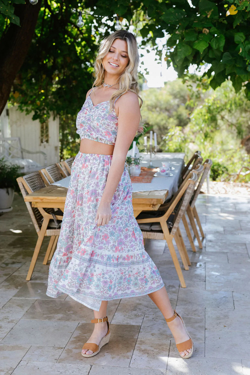 Daisy Belle Skirt - Wandering Violet