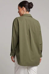 Sophie Cotton Shirt - Khaki