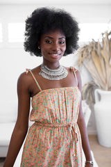 Flowering Meadows Maxi Dress - Wild Poppy
