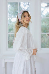 Daisy Rose Duster Dress- Summer White