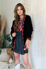 Wild Willow Jacket - Midnight Blossom Pink - SOLD OUT